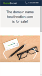 Mobile Screenshot of healthnotion.com